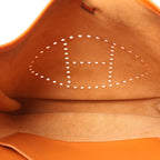 Hermes Evelyn 1 29 PM Epsom Leather Shoulder Bag in Orange □N:2010