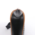 Hermès Evelyn I 33 GM Ardennes Leather Shoulder Bag in Black x Brown ○S:1989