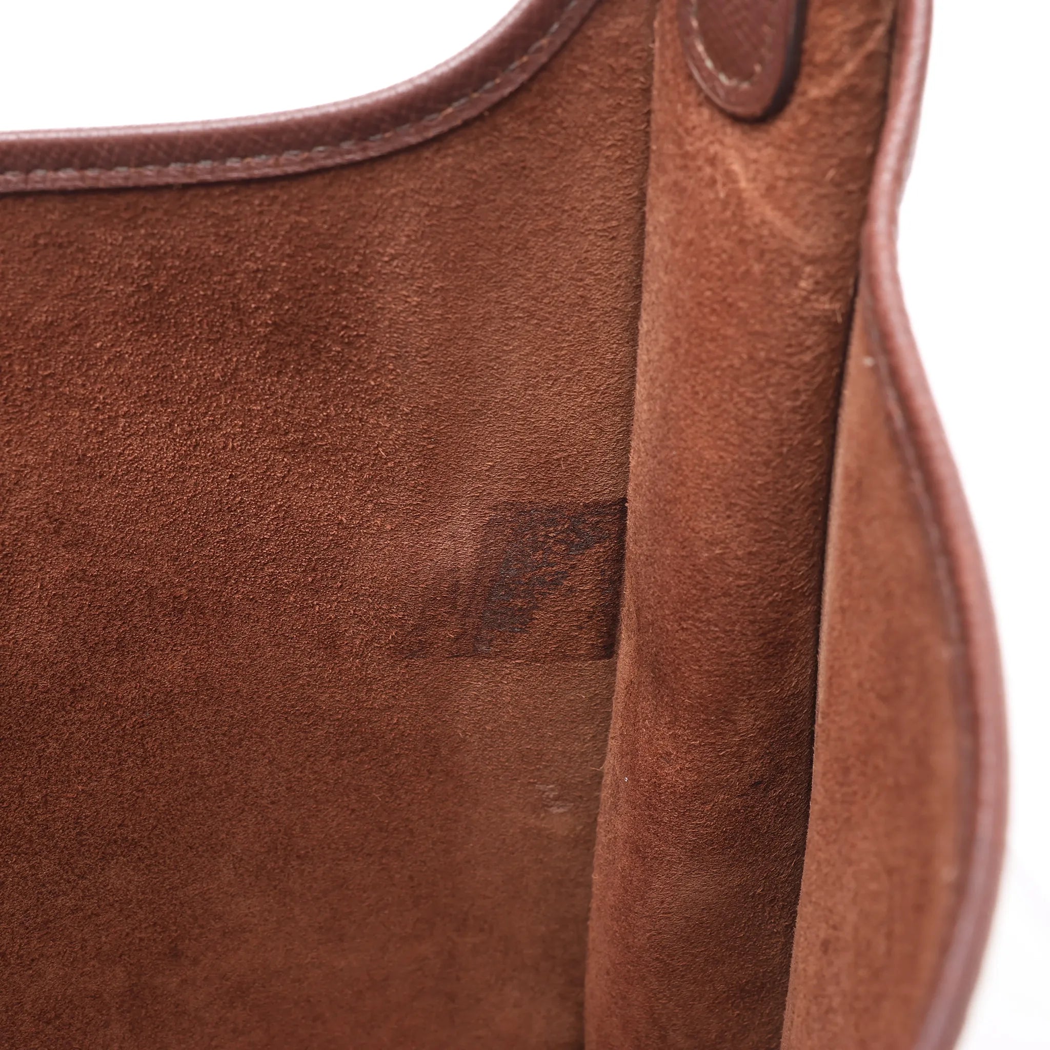Hermes Evelyn 1 33 GM Cuir Cushbell en Havane □B: 1998