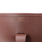 Hermes Evelyn 1 33 GM Cuir Cushbell en Havane □B: 1998