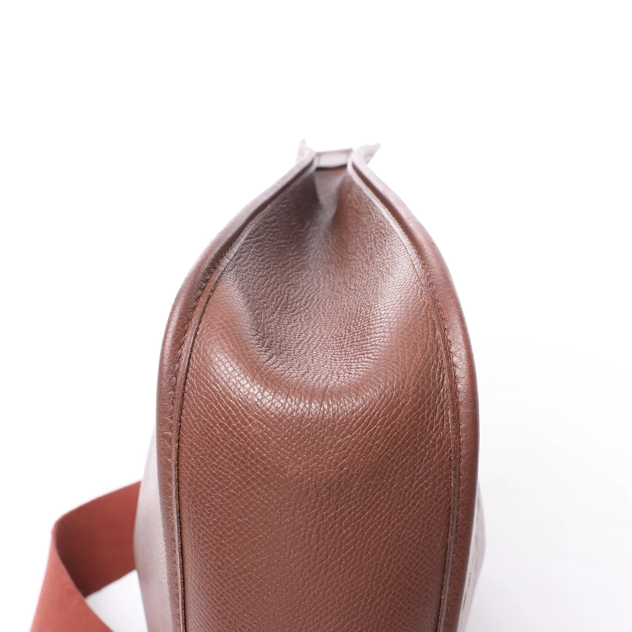 Hermes Evelyn 1 33 GM Cuir Cushbell en Havane □B: 1998