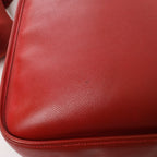 Hermès Evelyn I 33 GM Cushbell Shoulder Bag in Red Rouge vif □A: 1997