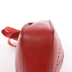 Hermès Evelyn I 33 GM Cushbell Shoulder Bag in Red Rouge vif □A: 1997