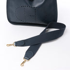 Hermes Evelyn 1 33 GM Cushbell Leather in Vert Navy Blue □A: 1997