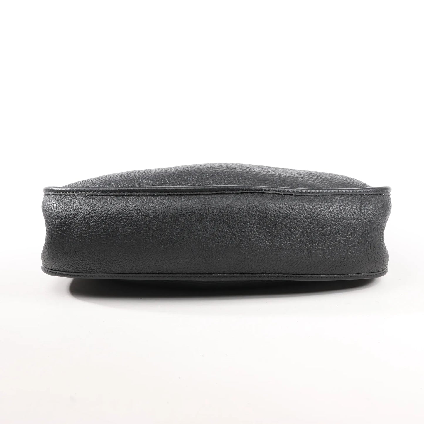 Hermes Evelyne 1 33 GM Taurillon Clemence Shoulder Bag in Black □G:2003