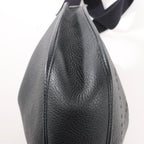 Hermes Evelyne 1 33 GM Taurillon Clemence Shoulder Bag in Black □G:2003