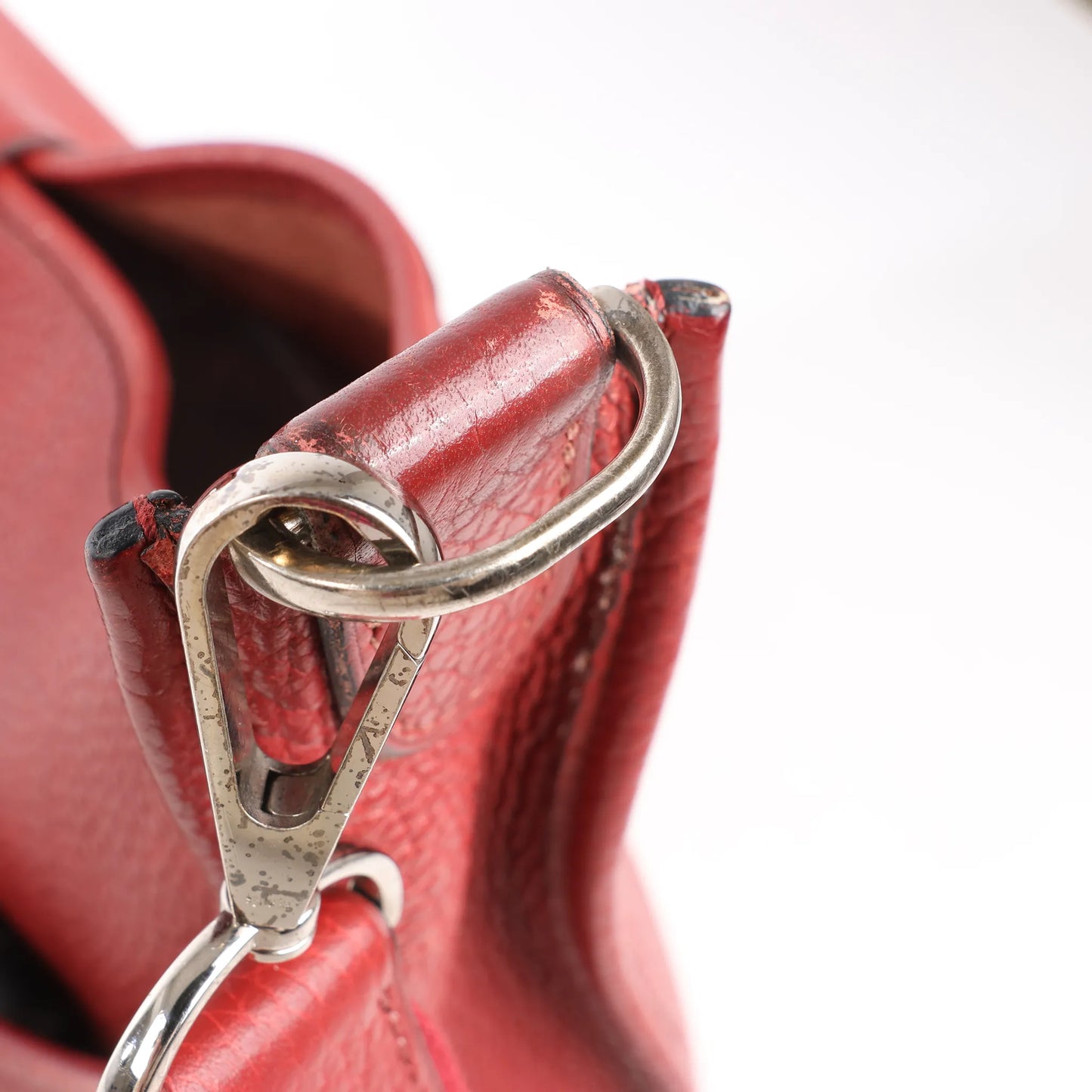 Hermes Evelyn 2 33 GM Taurillon Clemence in Rouge □H: 2004