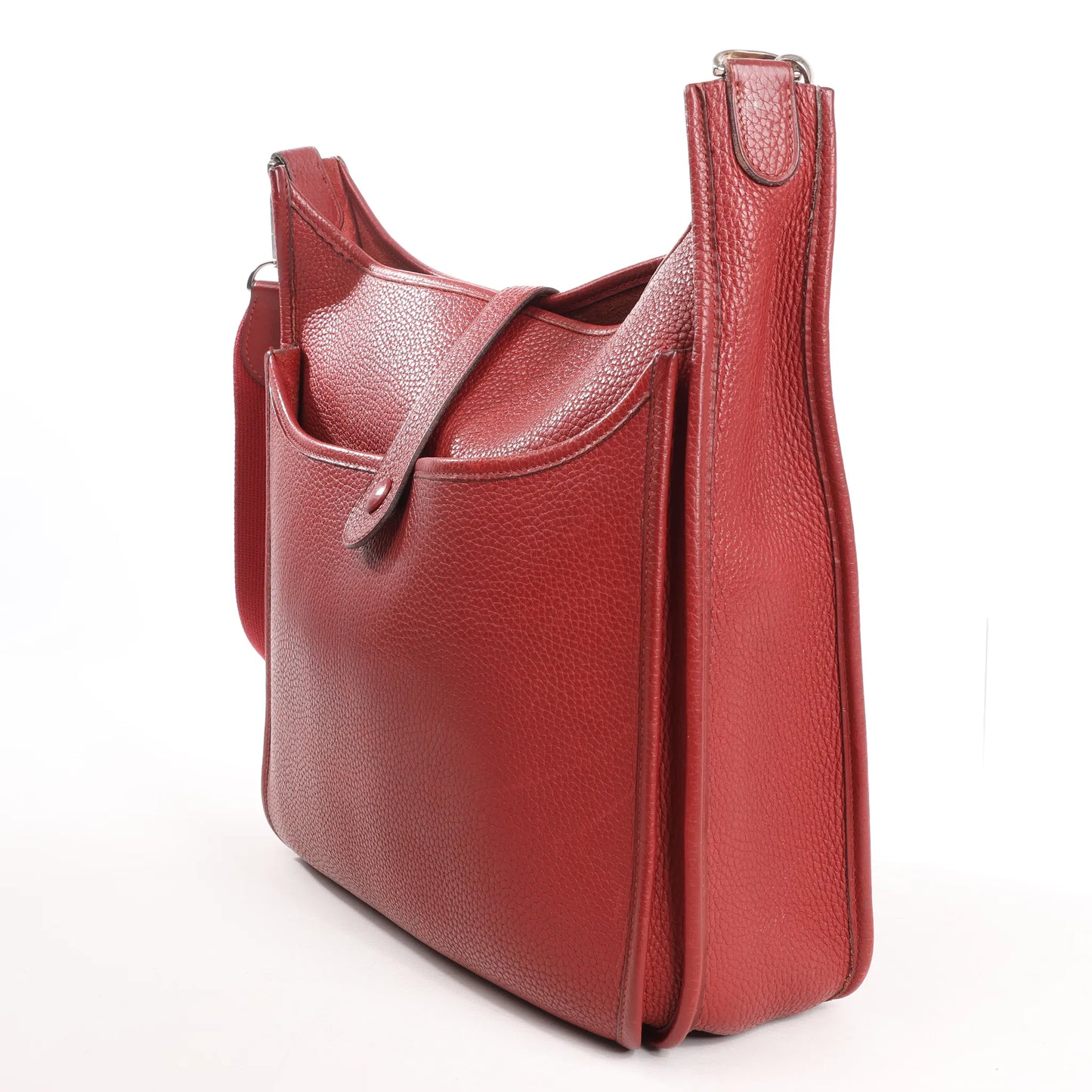 Hermes Evelyn 2 33 GM Taurillon Clemence in Rouge □H: 2004