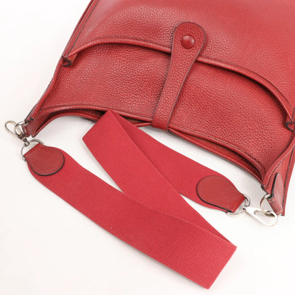 Hermes Evelyn 2 33 GM Taurillon Clemence in Rouge □H: 2004