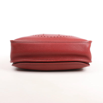 Hermes Evelyn 2 33 GM Taurillon Clemence in Rouge □H: 2004