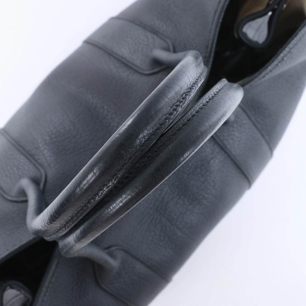 Hermès Garden Party 36 PM Negonda Leather Shoulder Bag in Black □M: 2009