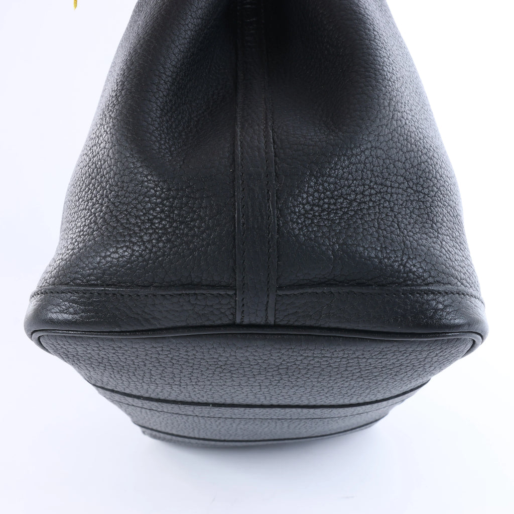 Hermès Garden Party 36 PM Negonda Leather Shoulder Bag in Black □M: 2009