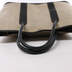 Hermès Garden Party 36 PM Toile Ash Buffle Handbag in Beige×Brown