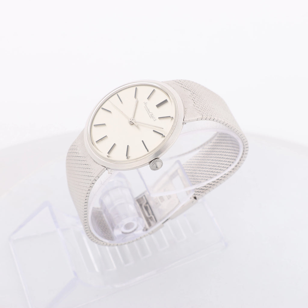 IWC Antique Schaffhausen Classic 1969880 WG Manual winding Silver-Face cal.402