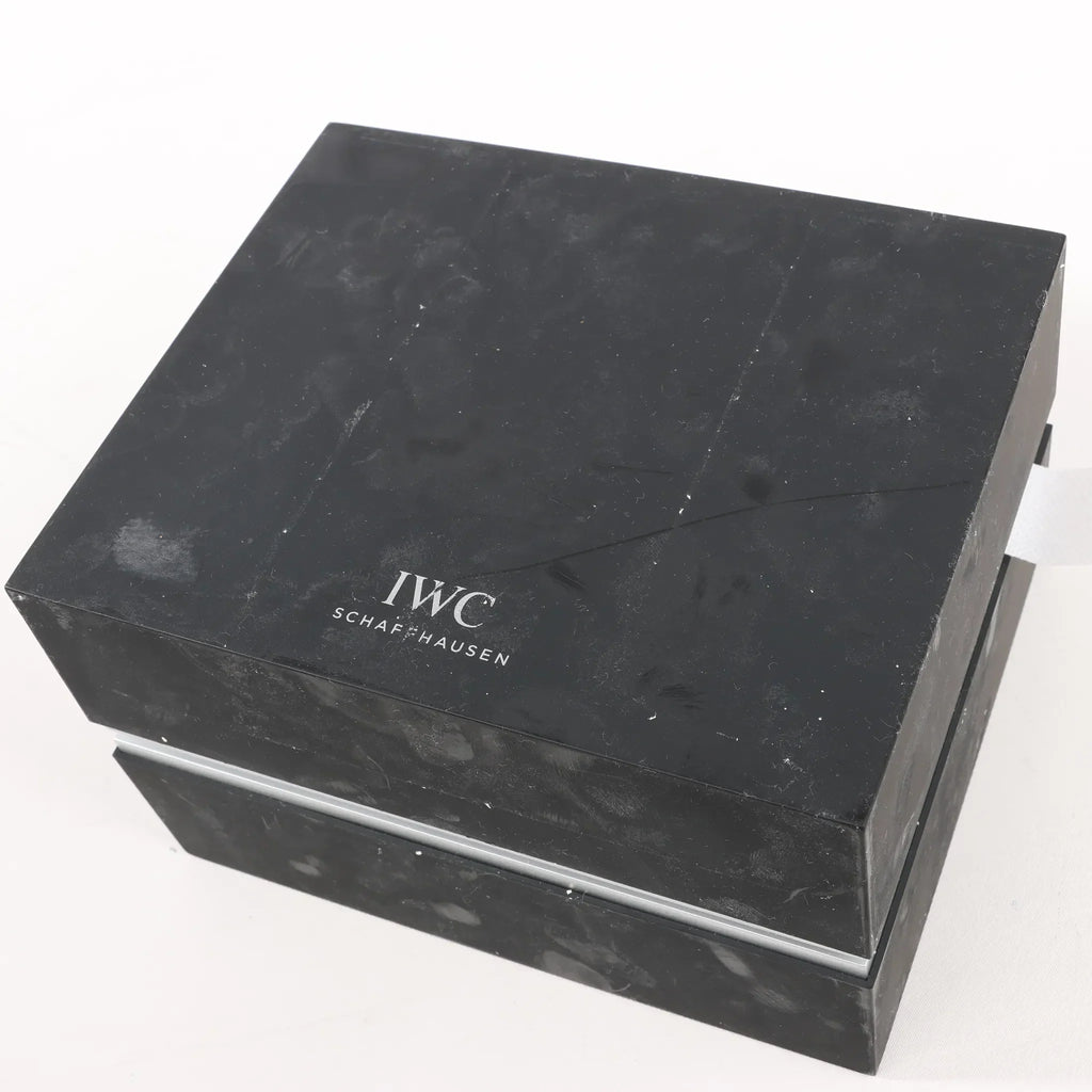 IWC Aquatimer Chronograph IW376803 5334787 SS & Rubber AT Watch with Black Dial