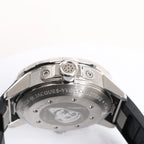 IWC Aquatimer Expedition Jacques-Yves Cousteau IW376805 6179053 SS & Rubber AT Watch with Navy Blue Dial