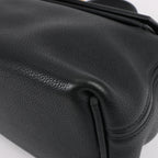 HERMES 24/24 29 Togo Leather Handbag in Black and Gold Metal Fittings D: 2019