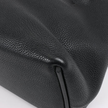 HERMES 24/24 29 Togo Leather Handbag in Black and Gold Metal Fittings D: 2019