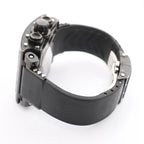 JACOB & Co.Epic I JC-V2Q2B 40 SS & Rubber AT Watch with Black Dial