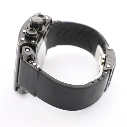 Montre JACOB &amp; Co. Epic I JC-V2Q2B 40 SS &amp; Rubber AT avec cadran noir