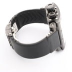 JACOB & Co.Epic I JC-V2Q2B 40 SS & Rubber AT Watch with Black Dial