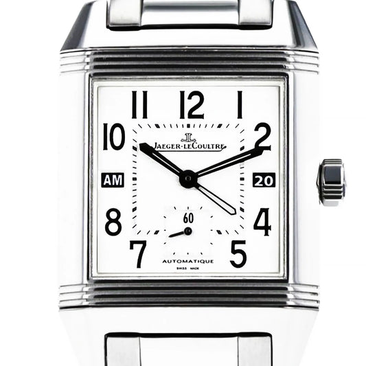 Jaeger-LeCoultre Reverso Q 7008120 SS SS AT Silver-Face Watch