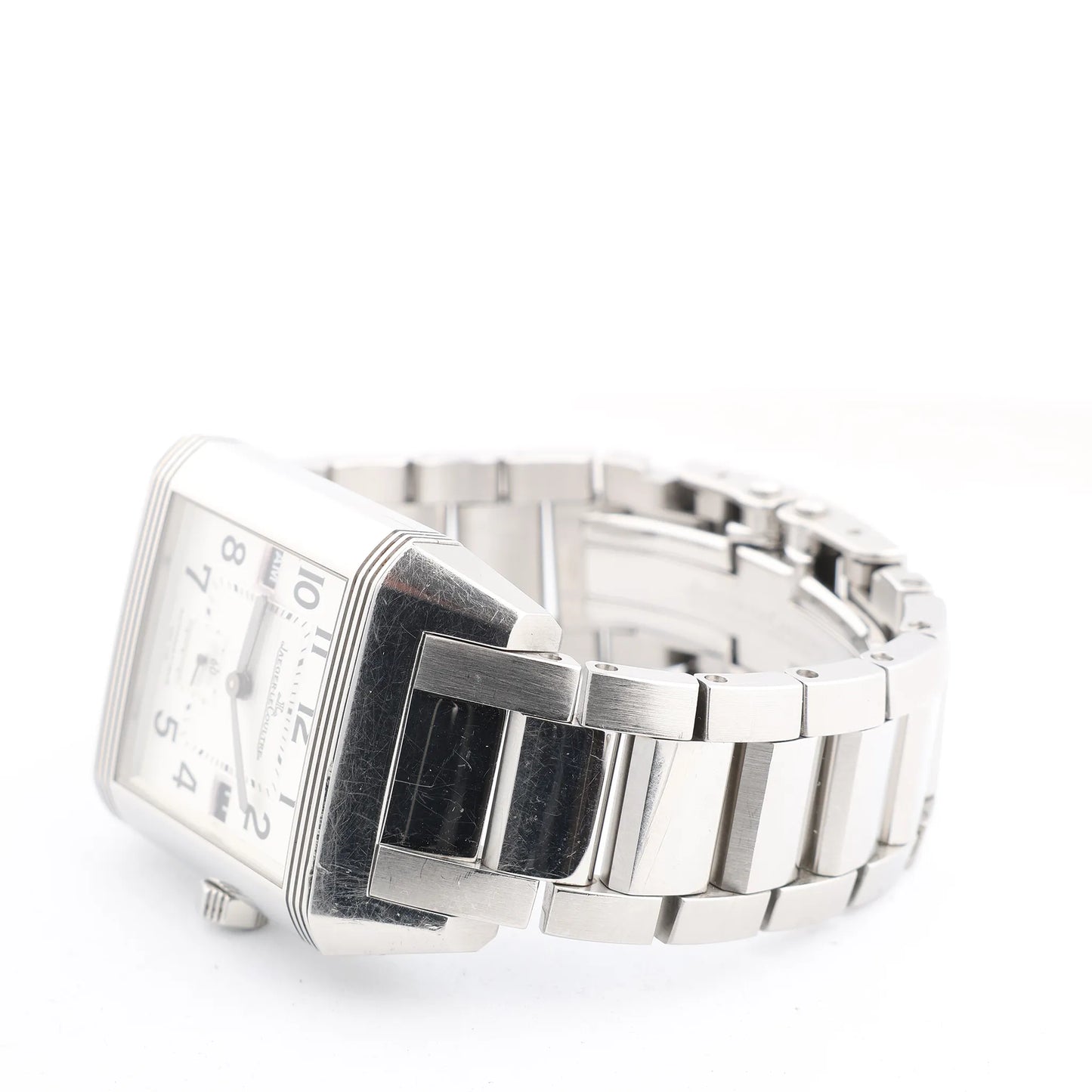 Jaeger-LeCoultre Reverso Q 7008120 SS SS AT Silver-Face Watch