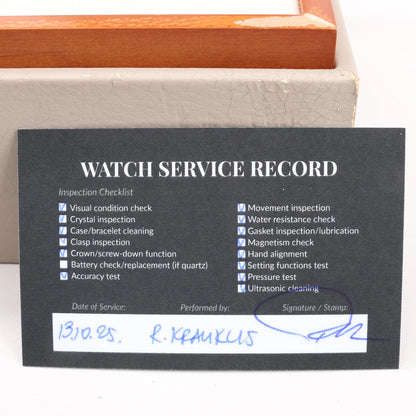 Jaeger-LeCoultre Reverso Q 7008120 SS SS AT Silver-Face Watch