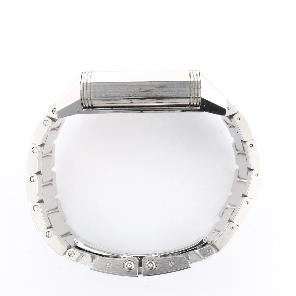 Jaeger-LeCoultre Reverso Q 7008120 SS SS AT Silver-Face Watch