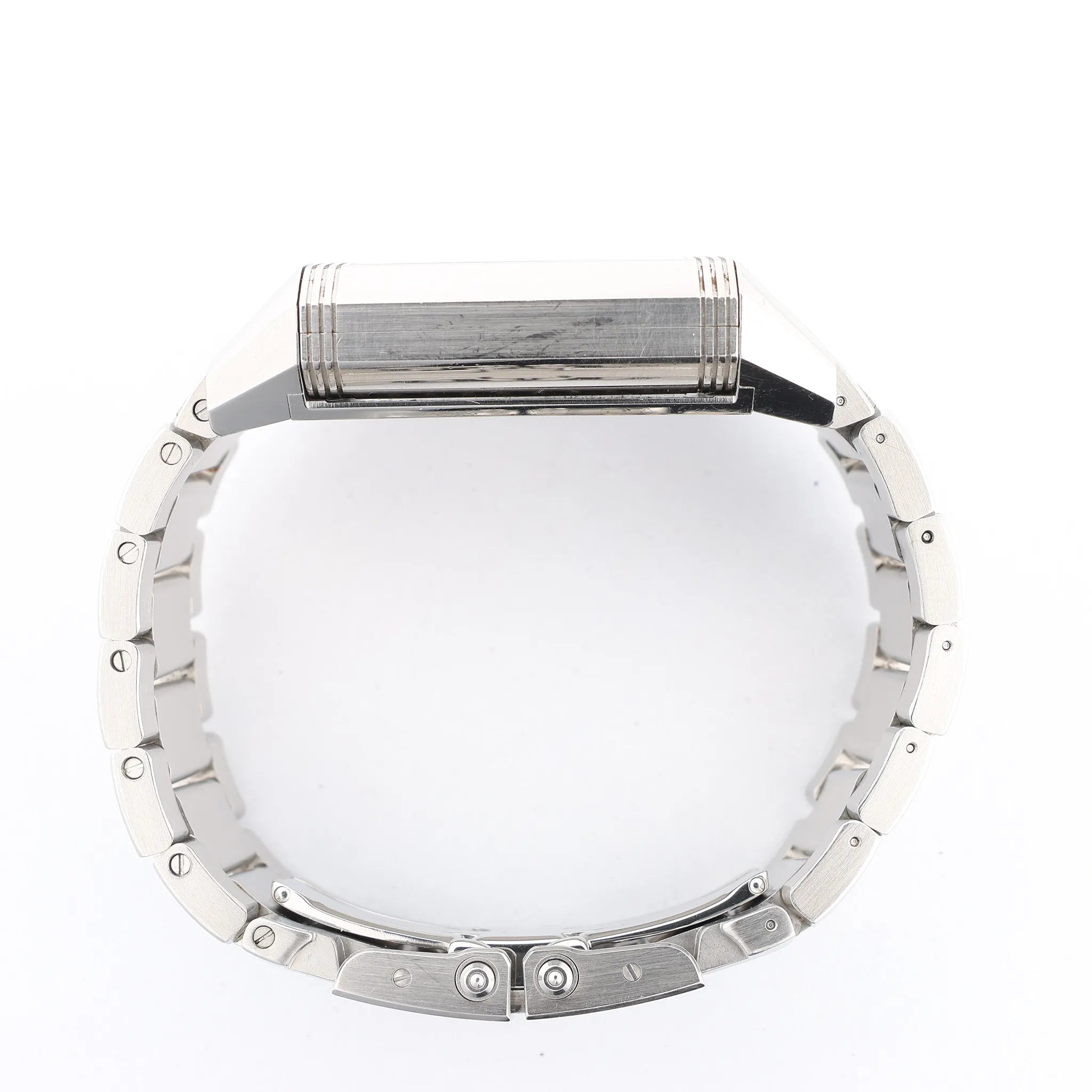 Jaeger-LeCoultre Reverso Q 7008120 SS SS AT Silver-Face Watch
