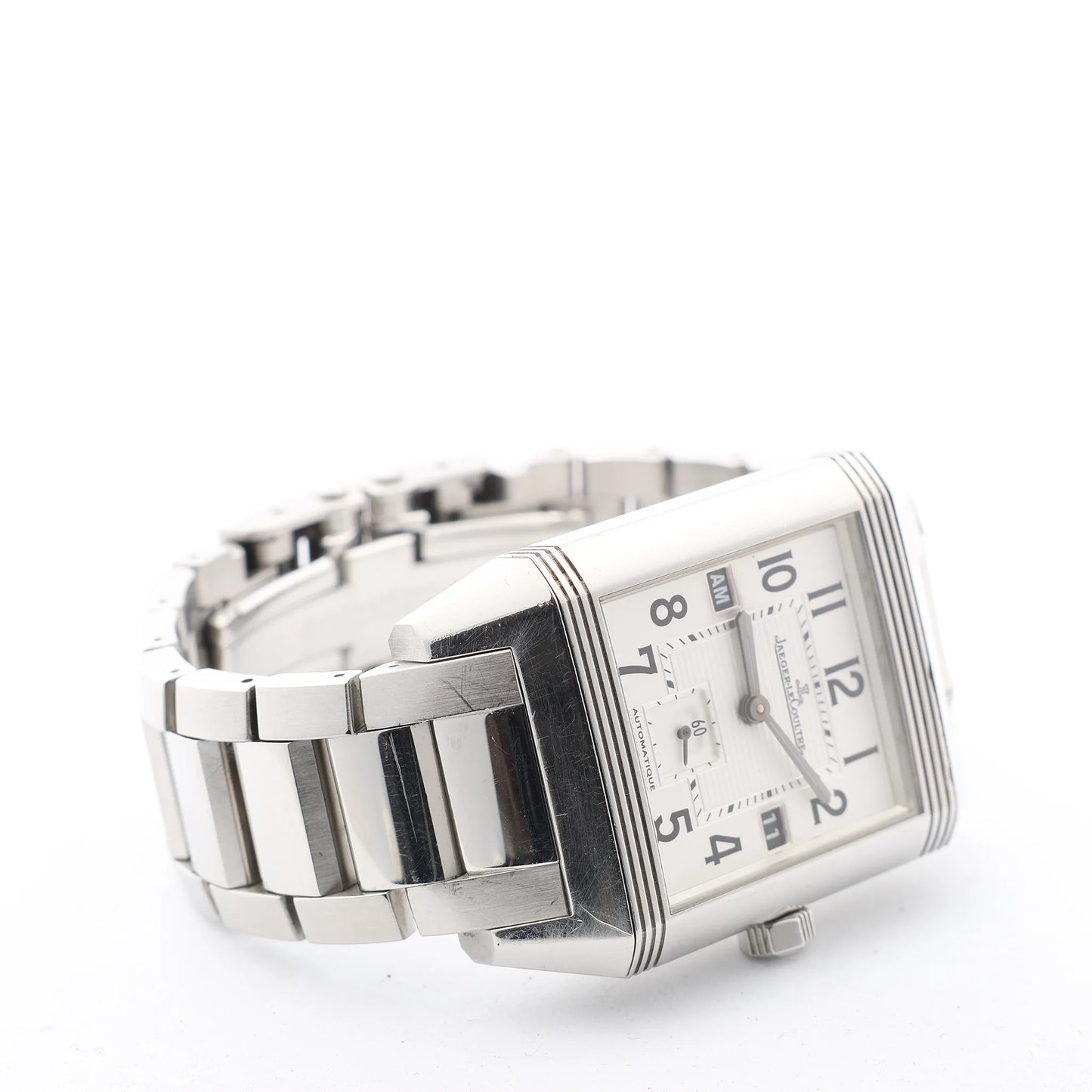 Jaeger-LeCoultre Reverso Q 7008120 SS SS AT Silver-Face Watch
