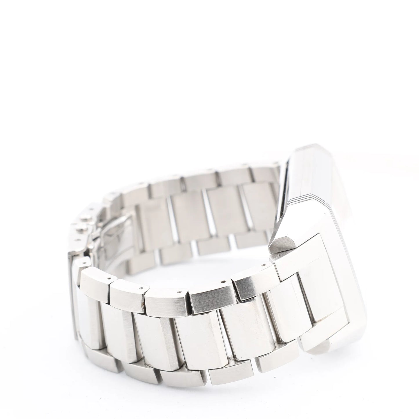 Jaeger-LeCoultre Reverso Q 7008120 SS SS AT Silver-Face Watch