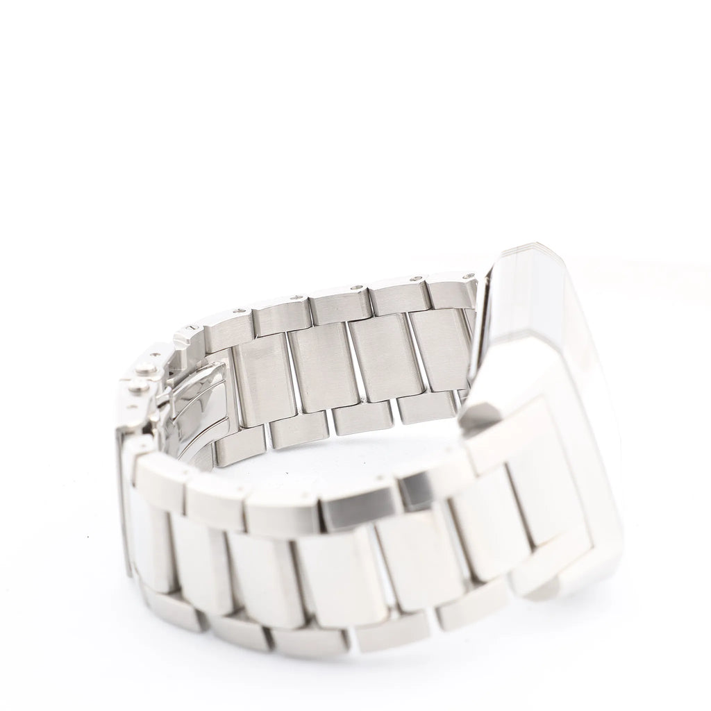 Jaeger-LeCoultre Reverso Q 7008120 SS SS AT Silver-Face Watch