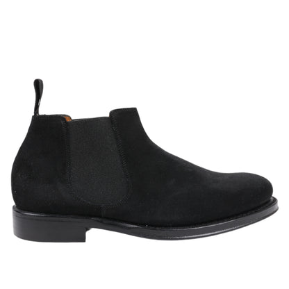Jalan Sriwijaya Suede Side Gore Boots in Black, Size 38 EU, 99010