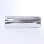 Jil Sander Cannolo Patent Leather Shoulder Bag in Silver