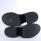 Jil Sander Leather Boots in Black, Size EU 38