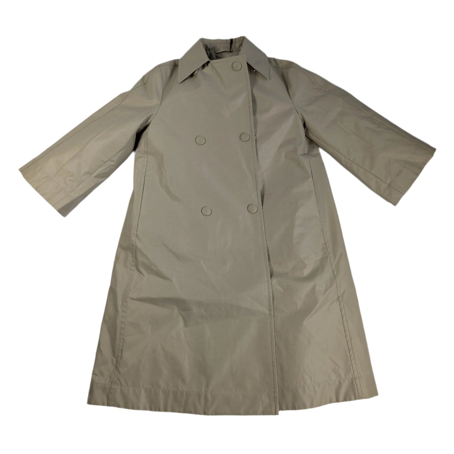 Jil Sander Beige Double-Layer Coat, Size 36