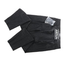 Just Cavalli Stripped Wool Trousers in Black, Size 46 IT