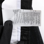 Just Cavalli Stripped Wool Trousers in Black, Size 46 IT
