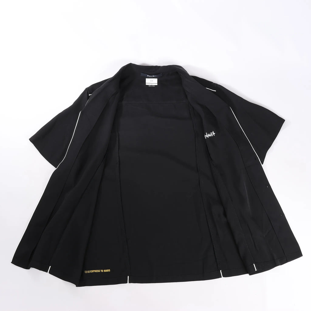 KSUBI Downtown Resort Shirt in Black, Size M