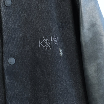 Ksubi Skribed King Jacket in Black, M