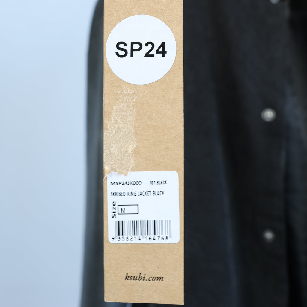 Ksubi Skribed King Jacket in Black, M