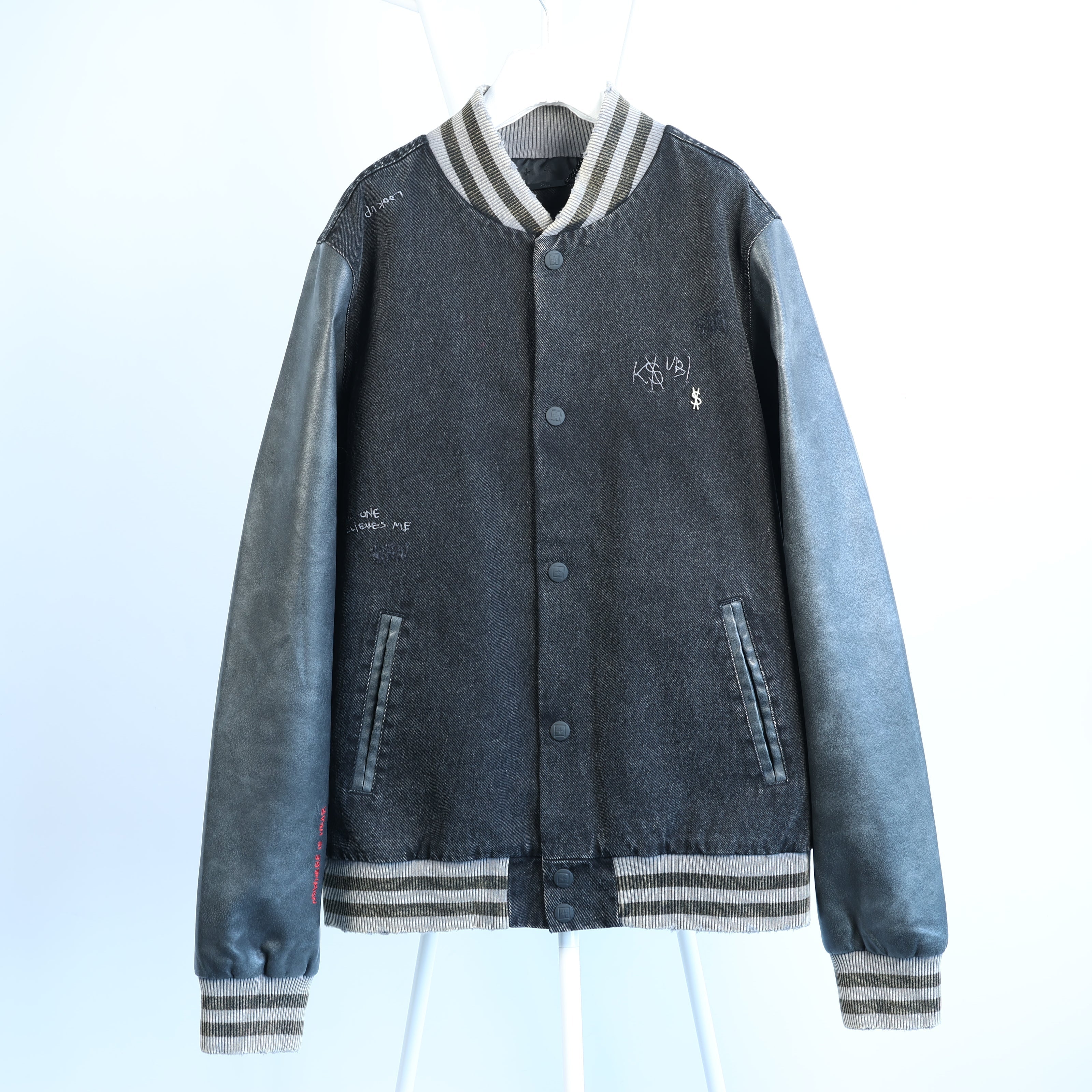 Ksubi Skribed King Jacket in Black, M