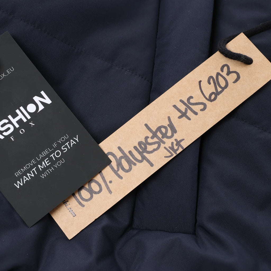 Ksubi Sott Puffer Jacket in Navy Blue, Size M