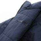 Ksubi Sott Puffer Jacket in Navy Blue, Size M