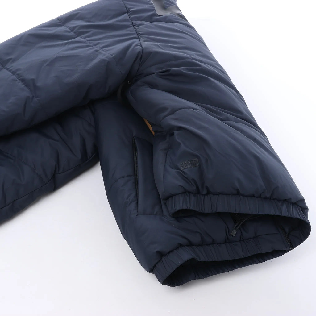 Ksubi Sott Puffer Jacket in Navy Blue, Size M