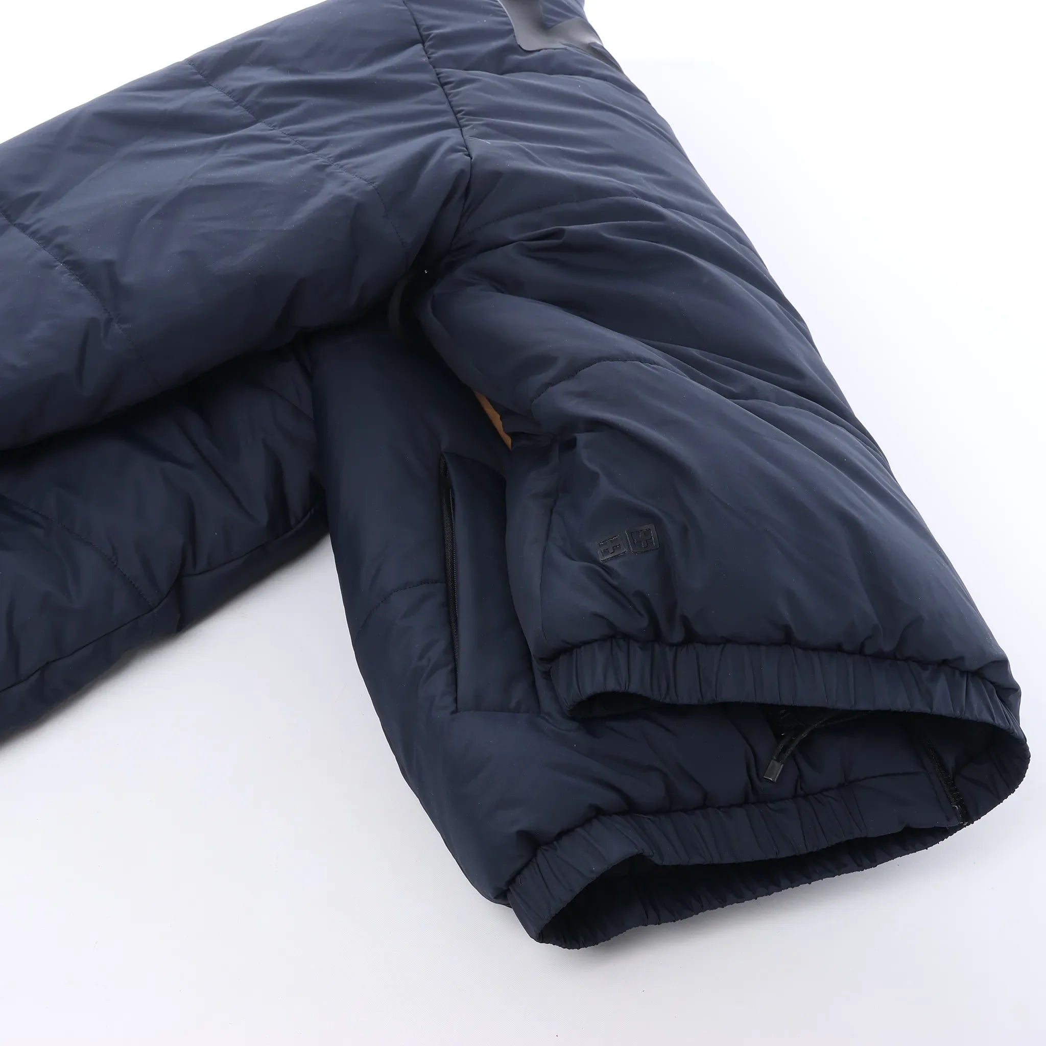 Ksubi Sott Puffer Jacket in Navy Blue, Size M