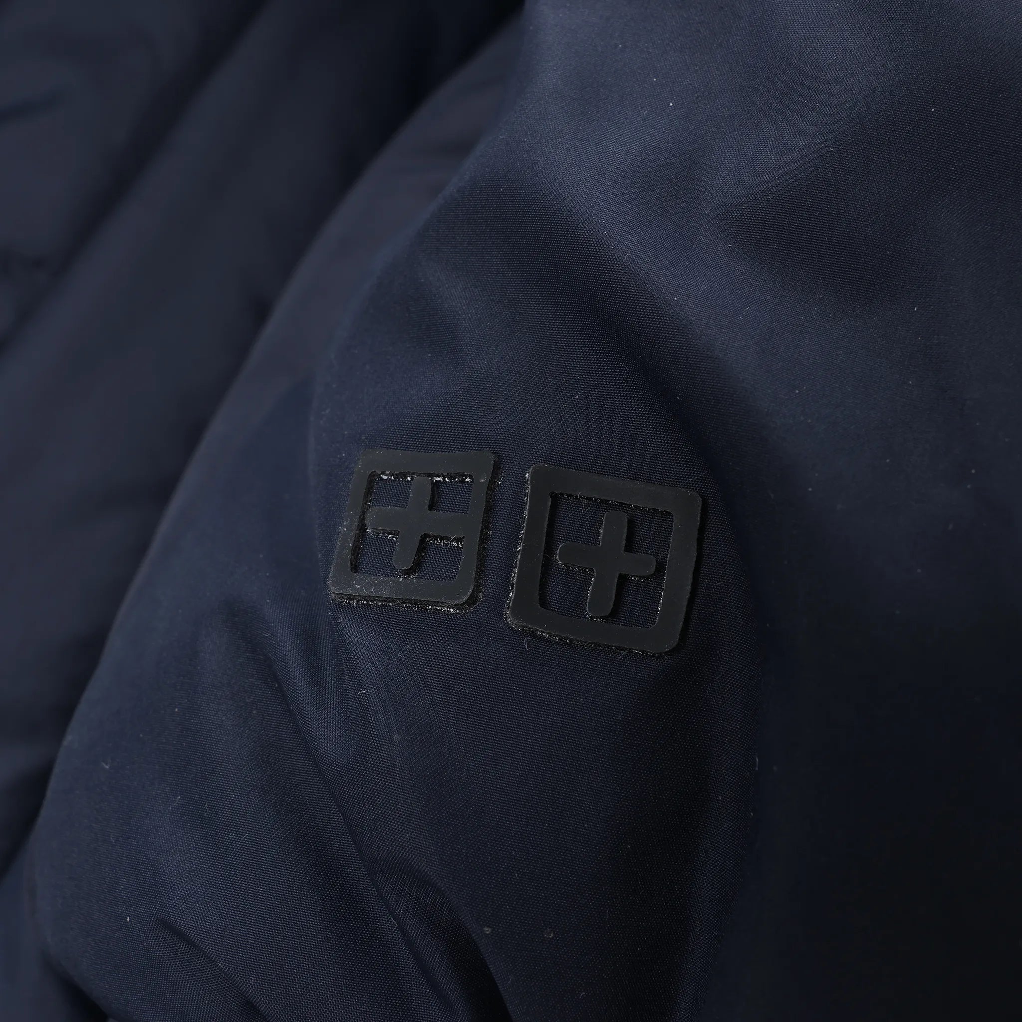 Ksubi Sott Puffer Jacket in Navy Blue, Size M