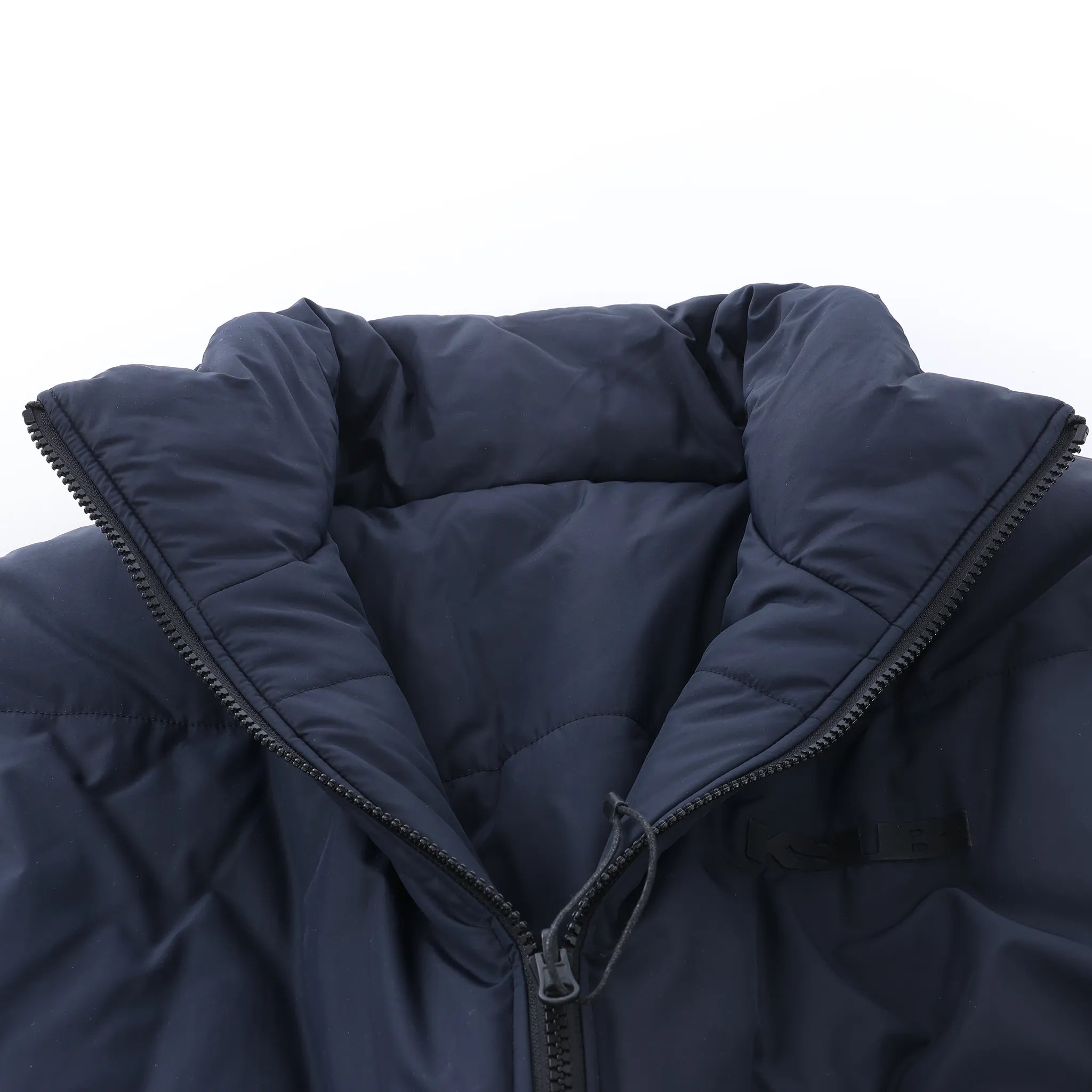 Ksubi Sott Puffer Jacket in Navy Blue, Size M