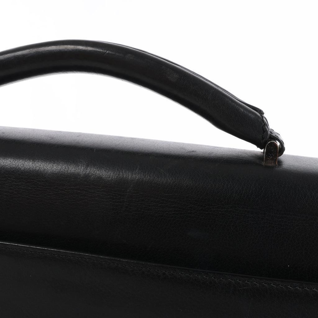 Bolso de viaje Loewe Anagram de piel en color negro